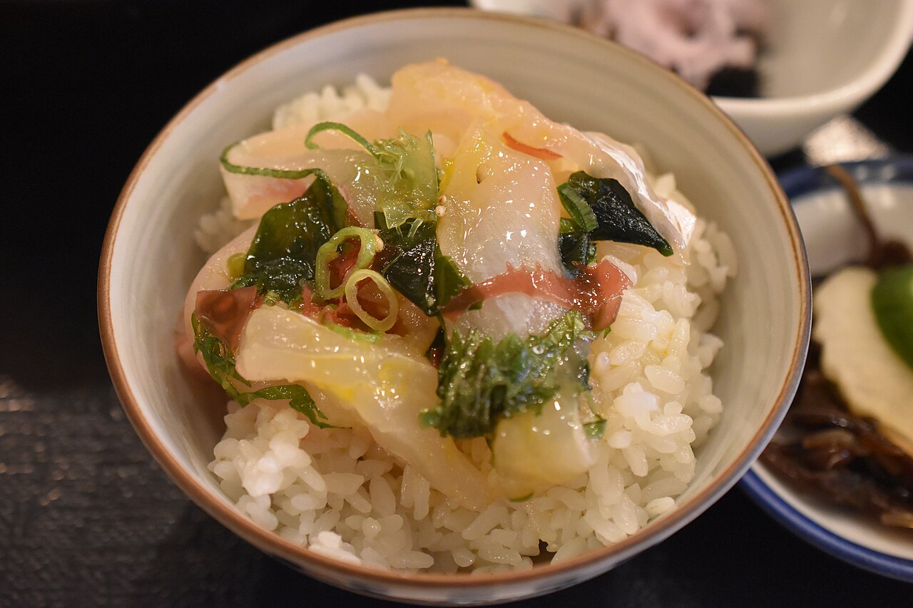 Ehime Sea Bream Taimeshi Rice