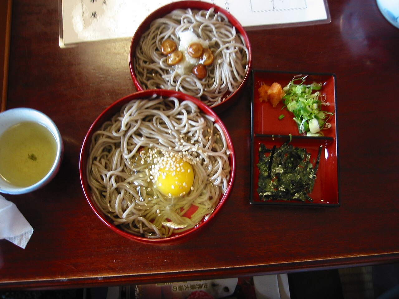 Izumo Three-tiered Warigo Soba