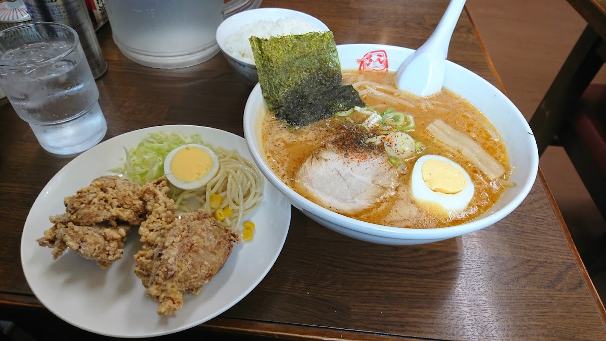 Ramen at ラーメンだるまや 美唄店