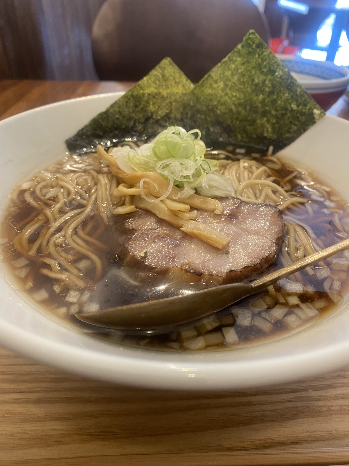 Ramen at 中華そば 鶴亀